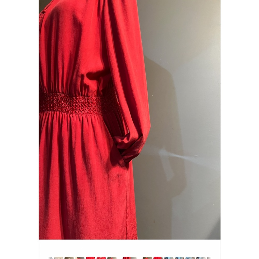 Vanessa Bruno Athé Vibrant Red Silk Dress.
Size 40 Fr, 8 US EUC - Picture 11 of 14
